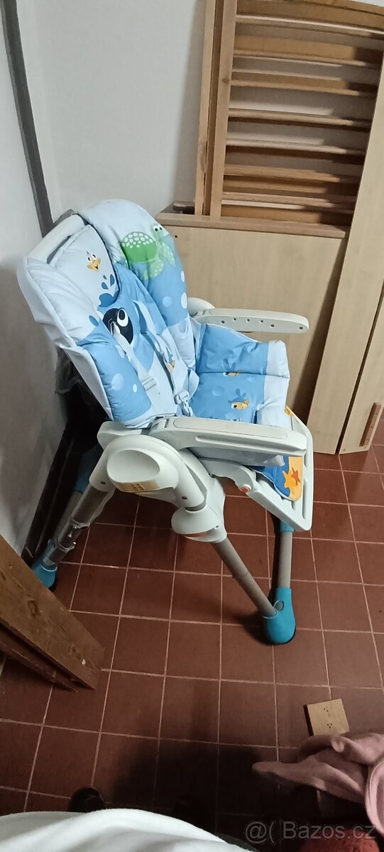 Jídelní polohovatelná židlička - 3