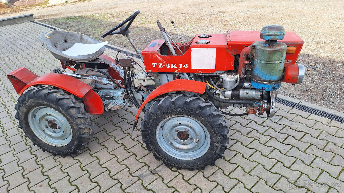 malotraktor TZ - 4K - 14 Agrostroj Prostějov - 3