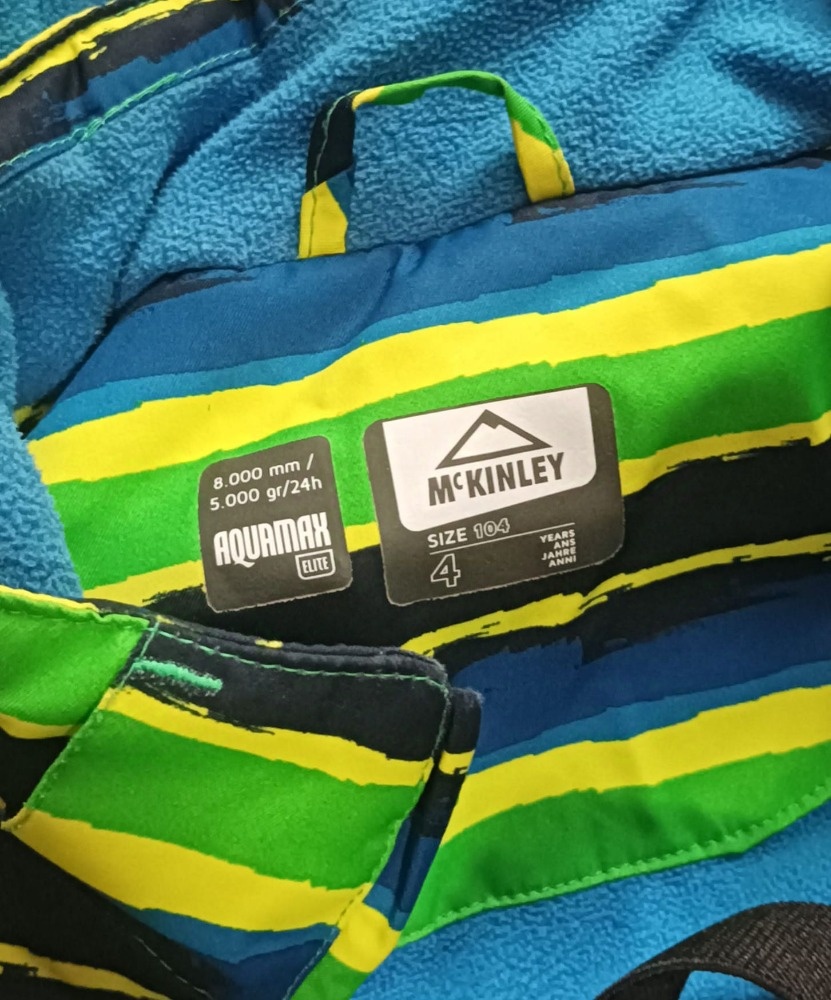 Zimní bunda vel. 104 McKinley - spíše velikost 110 - 3