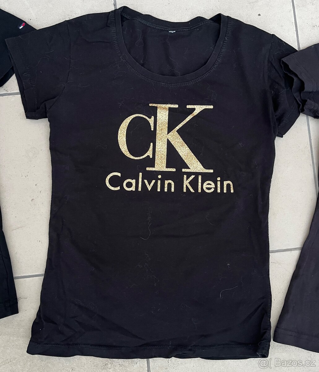 Tričko triko Guess, Calvin Klein, Guess vel. XS až S - 3