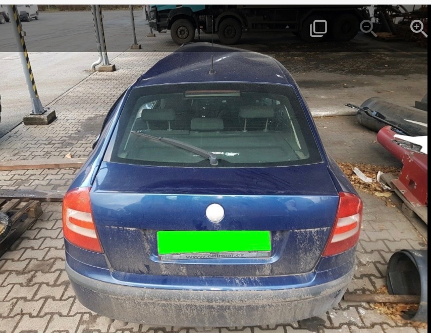 Octavia II, 1.9 tdi BXE díly modrá 9462 - 3