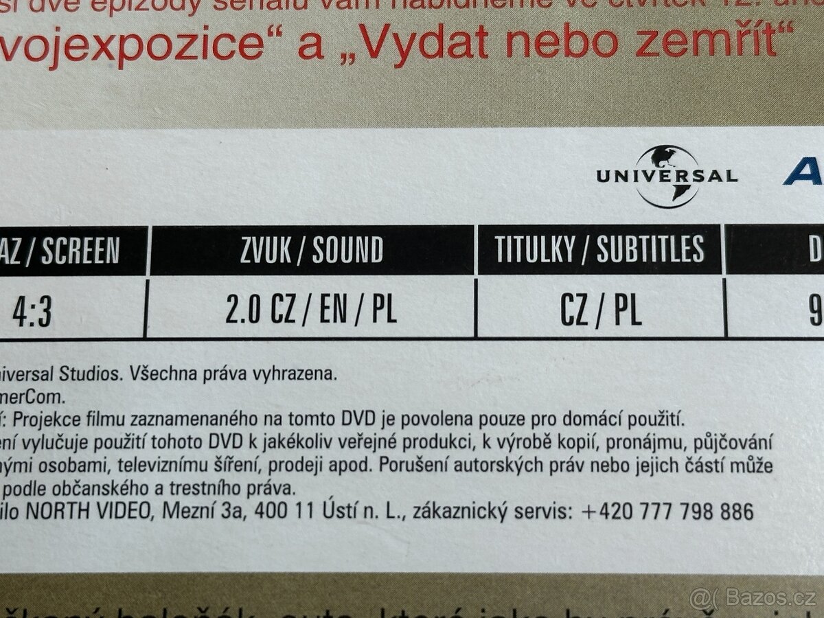 DVD Columbo - disk 10, díly 17/18 - CZ dabing i titulky - 3