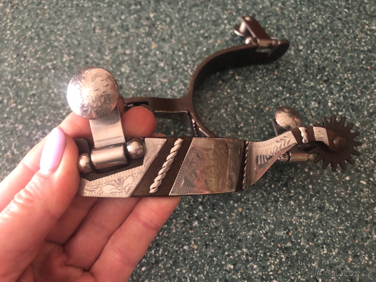 Westernové ostruhy Metalab FG - 3