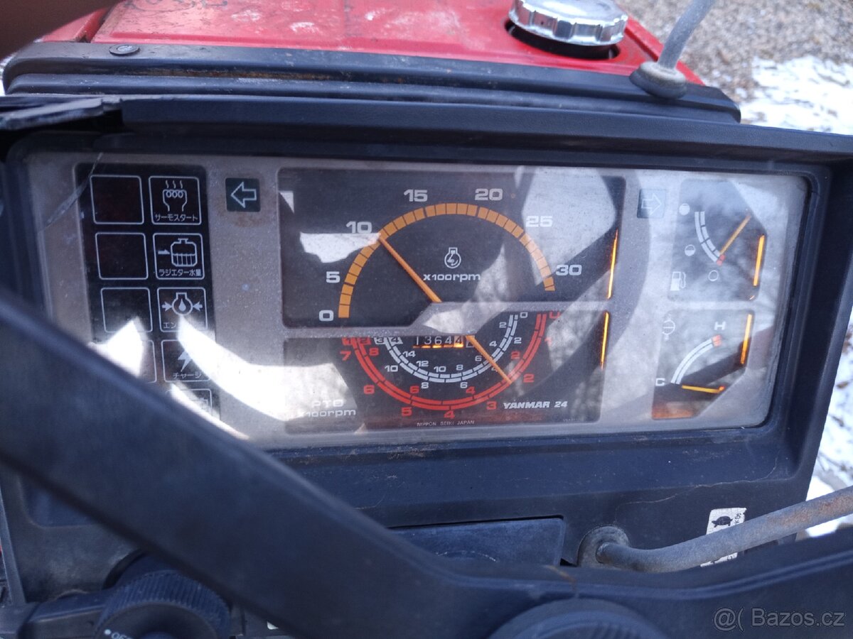 Prodám malotraktor YANMAR FX 22D - 3