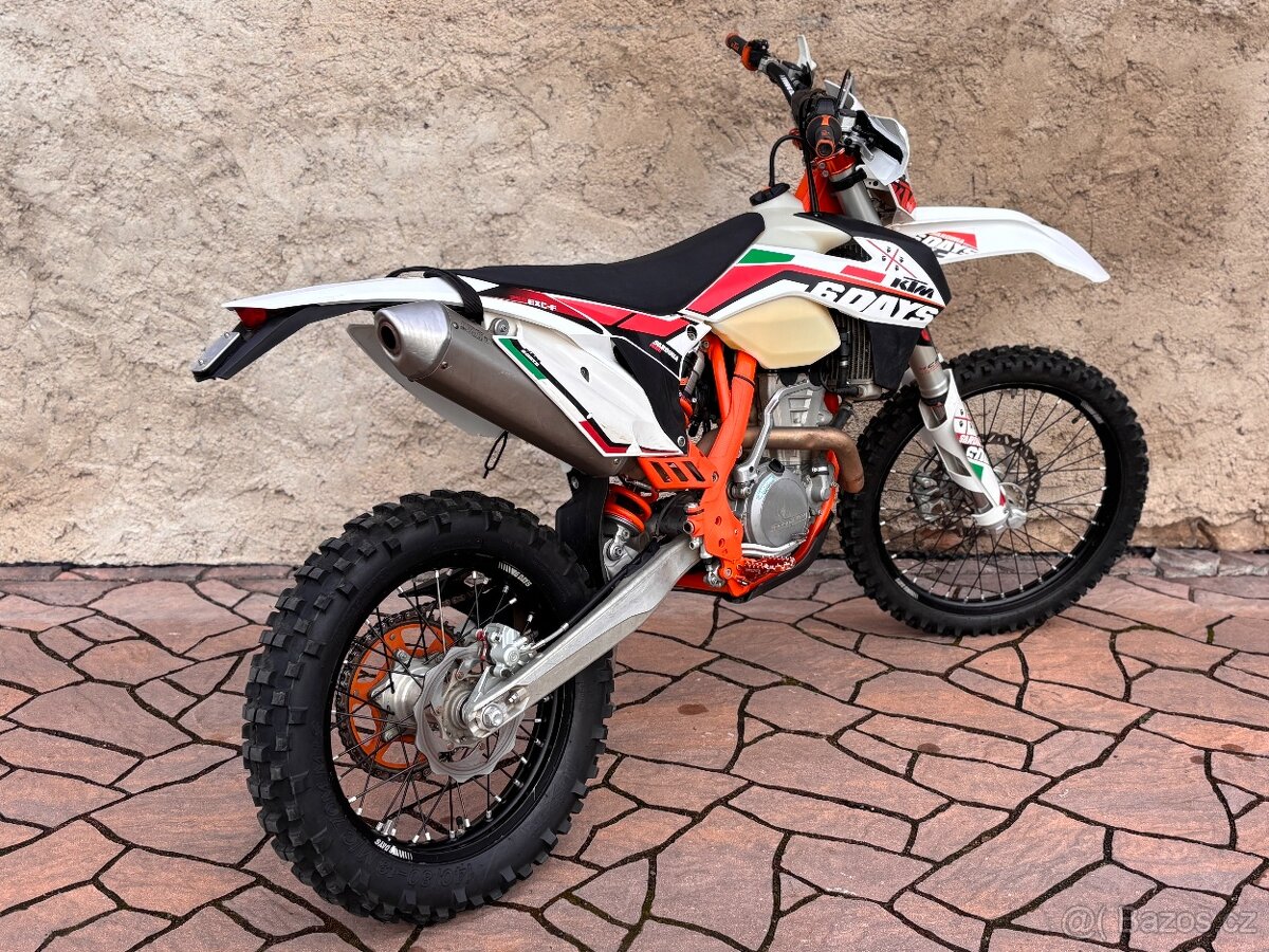 KTM EXC-F 250 Sixdays Sardinia 2015, najeto 92mth