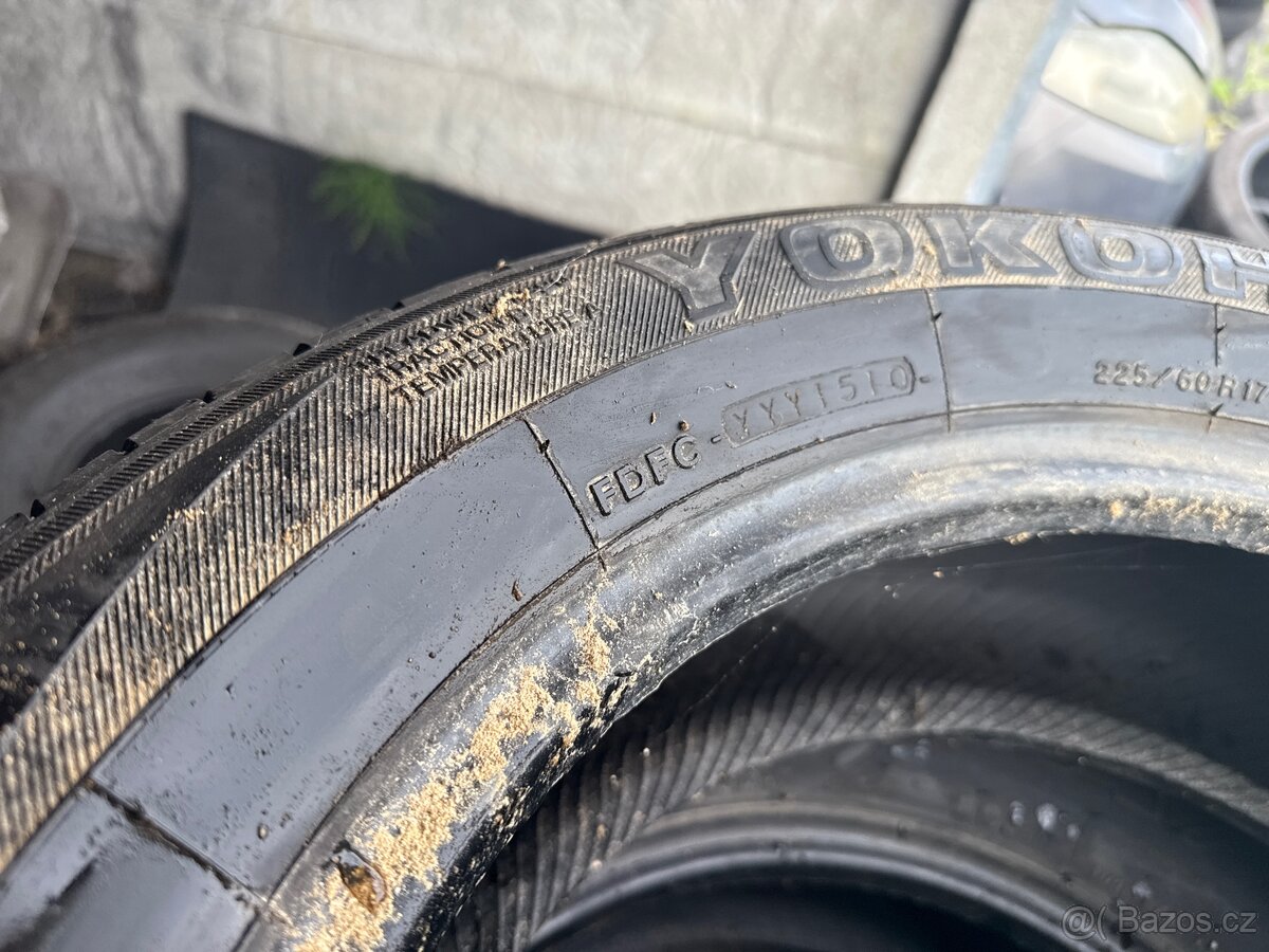 Sada 4 ks 225/60R17 99v Yokohama - 3