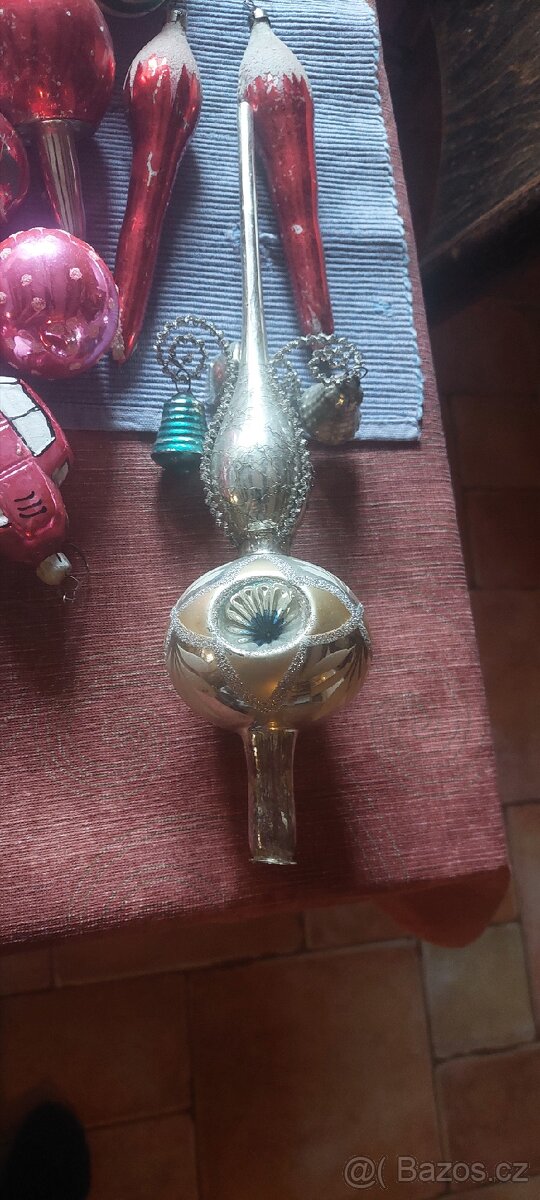 sklenene retro ozdoby - 3