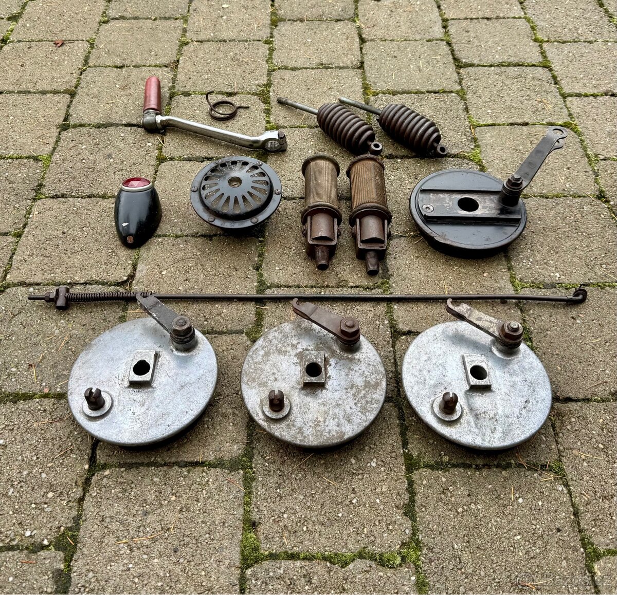 ČZ 125 150 C, Jawa perak, pionýr - díly - 3