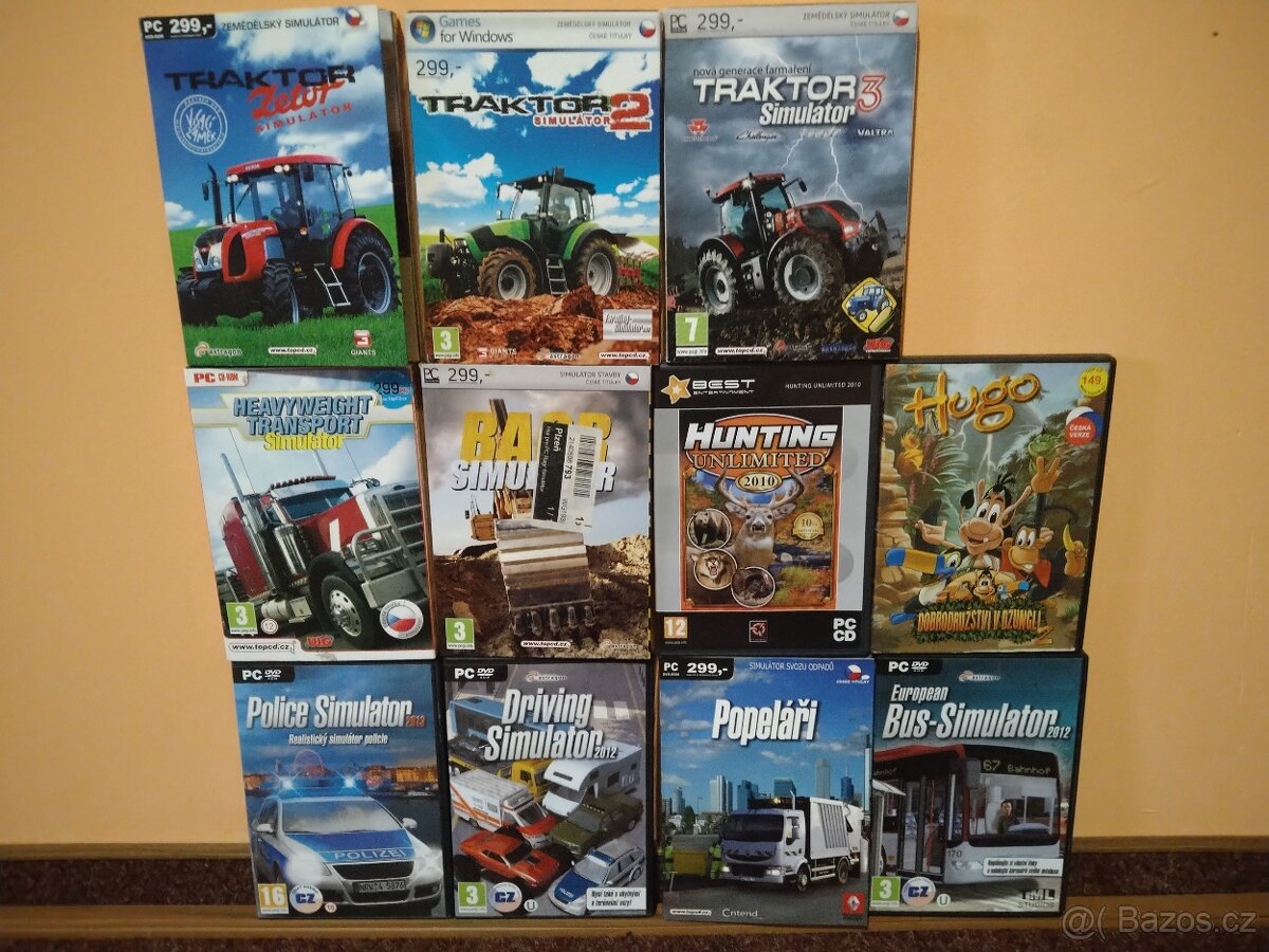 Nabízím k prodeji funkční počítačové hry Nutno vidět - 3