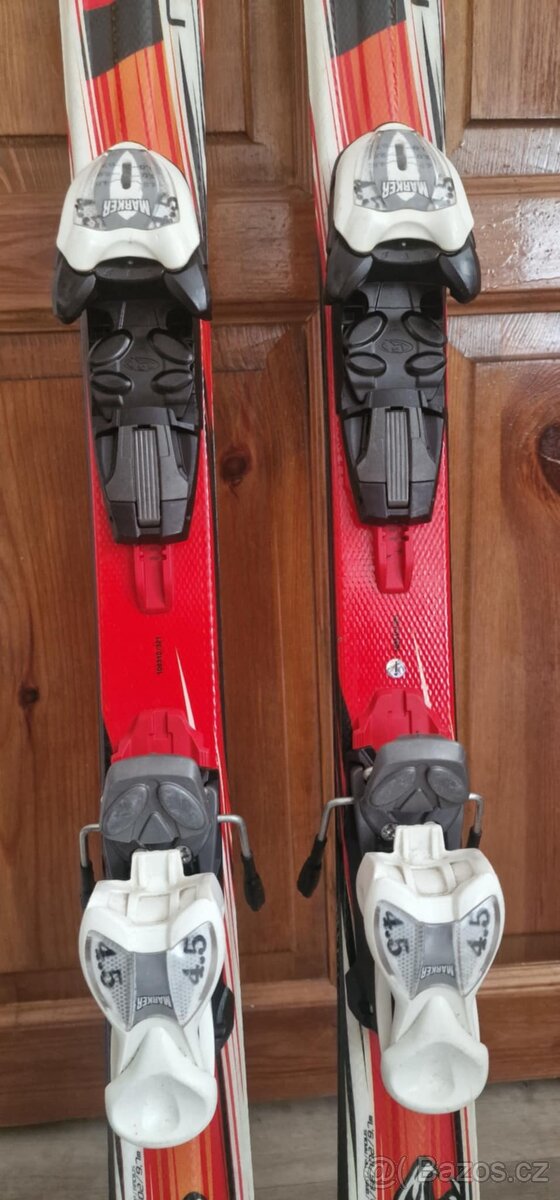 DĚTSKÉ, SPORTOVNÍ LYŽE Völkl 120CM,TOP STAV,PC 9.000KČ - 3