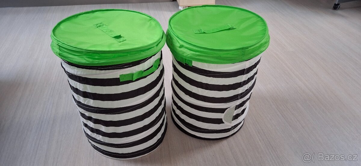 4 skládací koše na hračky - 3