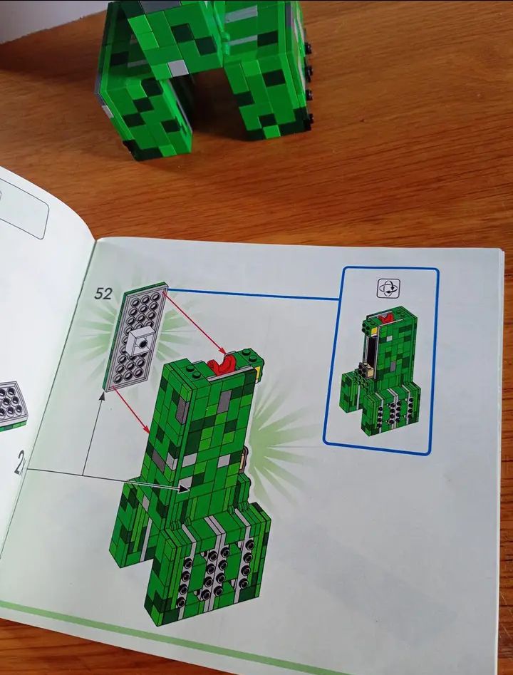 Minecraft lego Creeper - 3