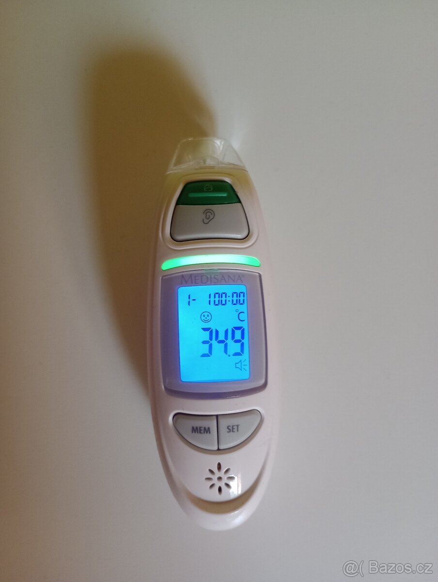 Bezkontaktní infračervený teploměr na čelo, do ucha Medisana - 3