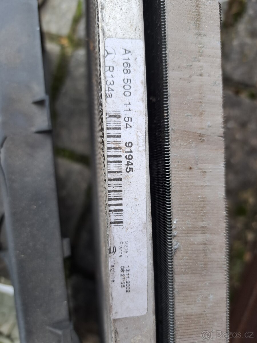 Mercedes A R. 2004, chladiče, nádobka atd.. - 3