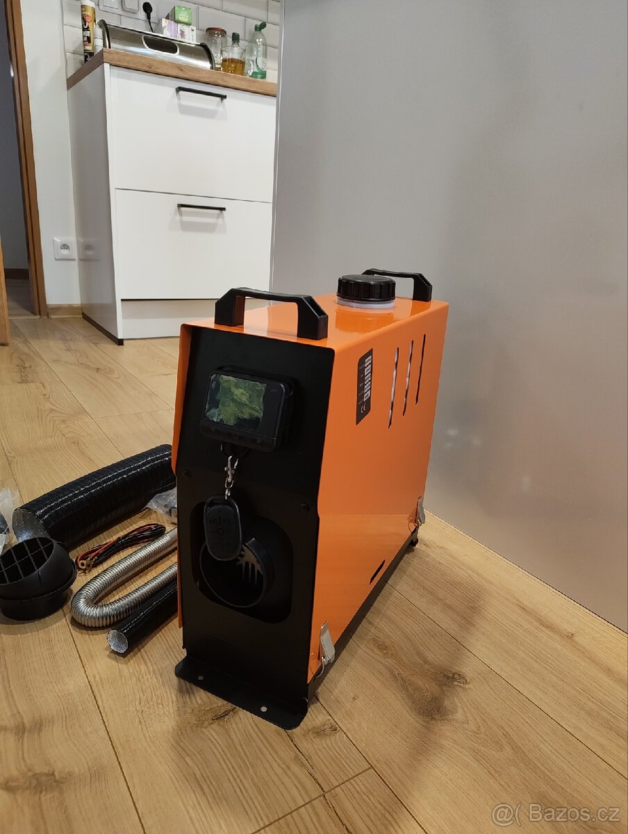 Naftové topení nový typ čerpadla, velmi tiché Typ Vevor,DPH - 3