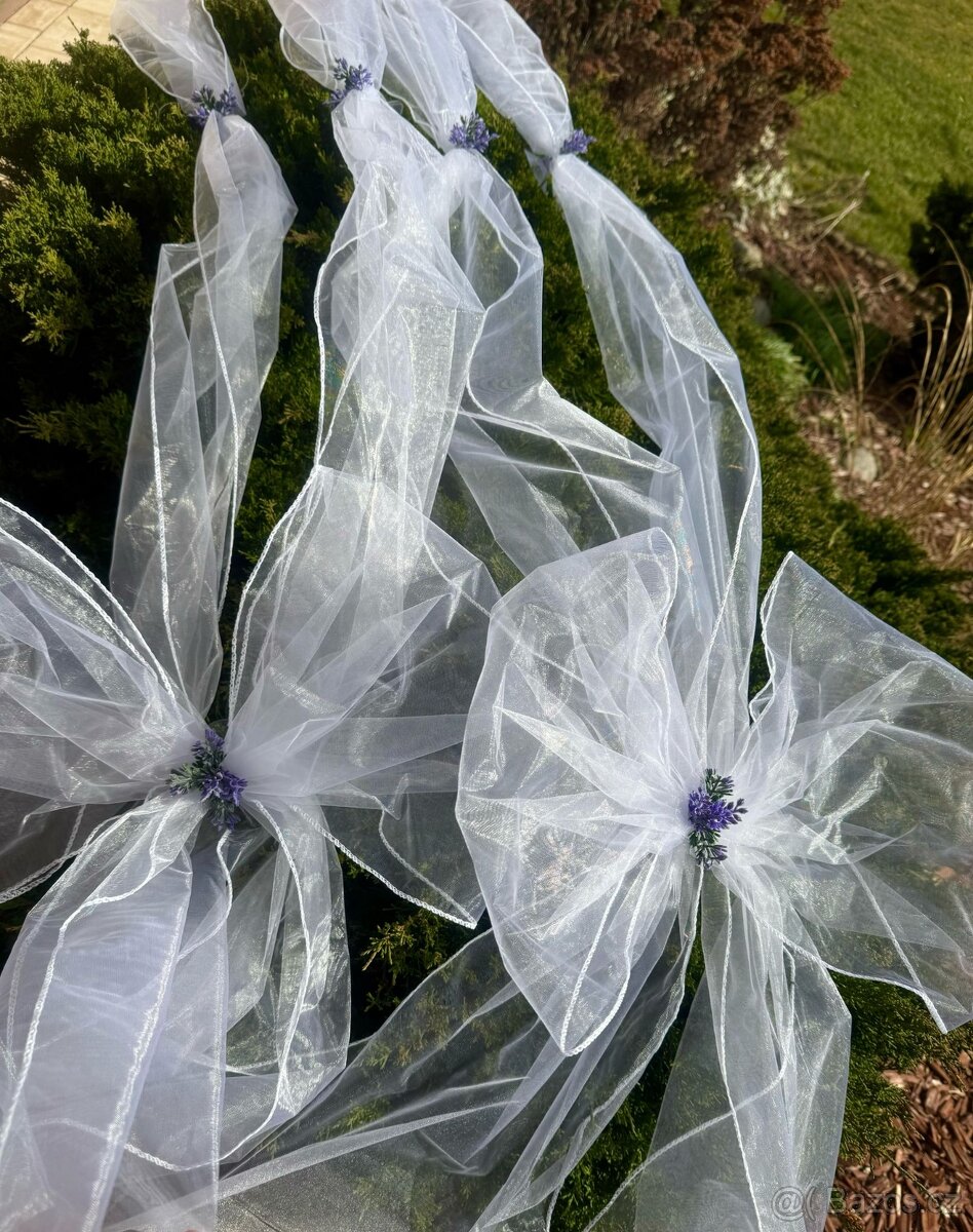 Svatební výzdoba na auta - 3