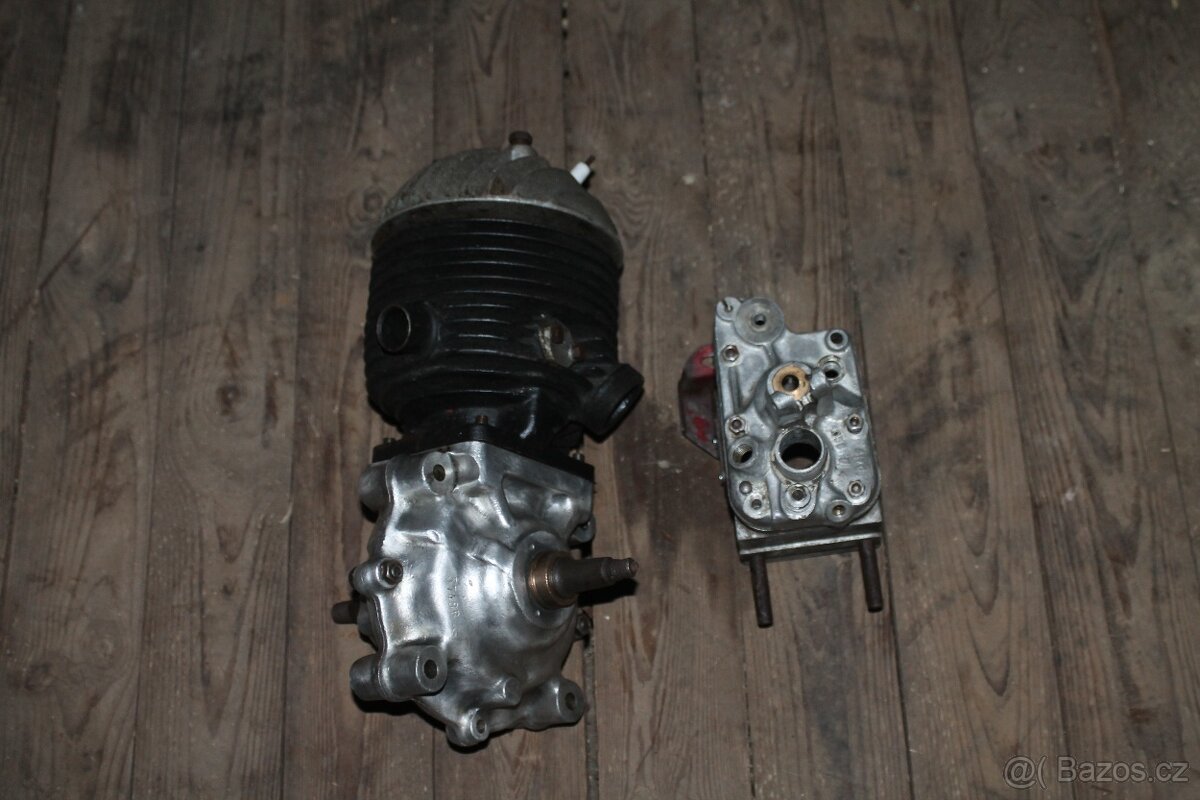 JAWA 250 SPECIAL motor a obal převodovky 1937 - 3