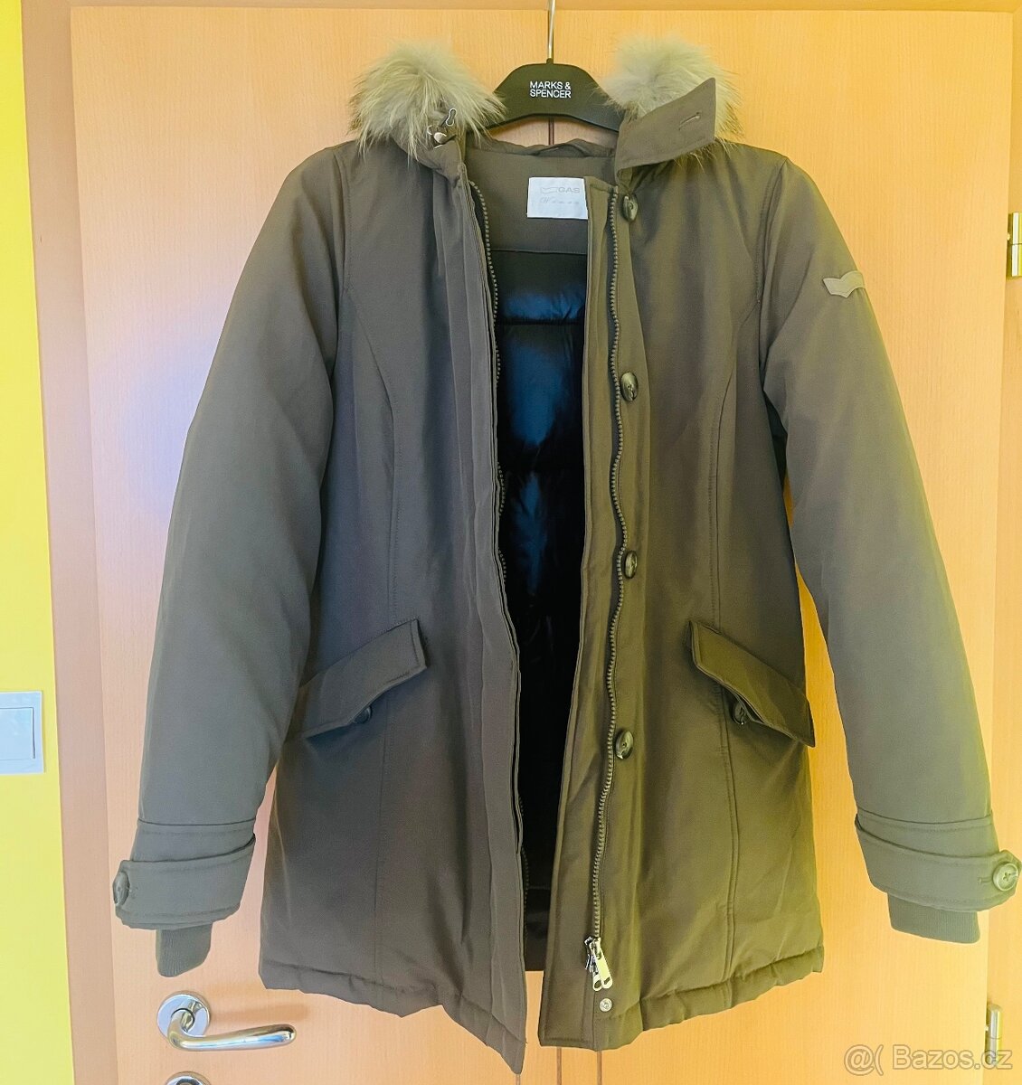 Dámský péřový kabát zn. Gas - 3