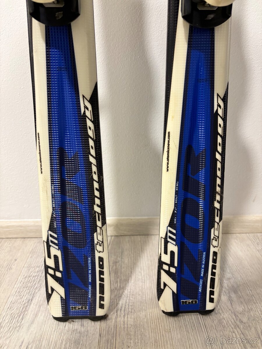 Lyžařský set - lyže, lyžáky, hole - 3