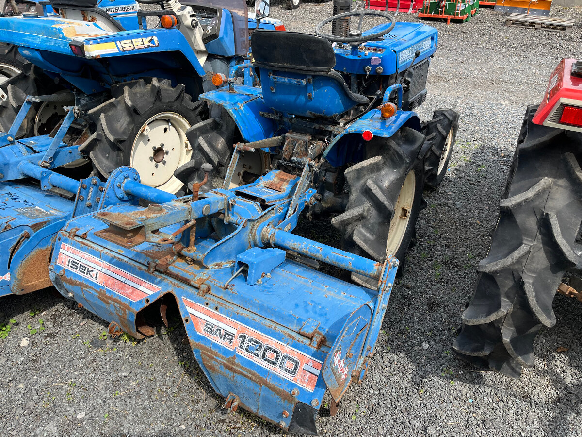 Iseki TX 1410 D , 4x4 s originálním rotavátorem - 3