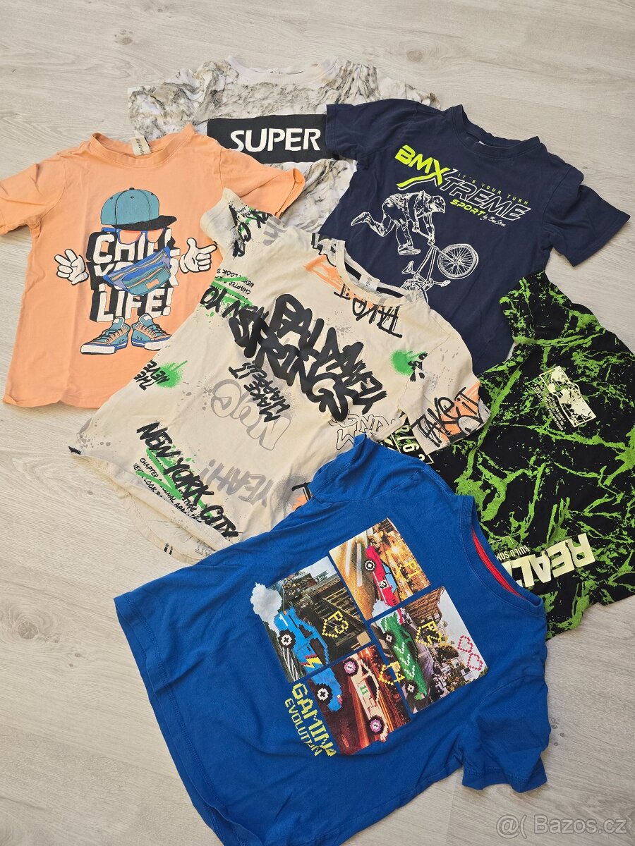 Chlapecká trika 134/140 - 3