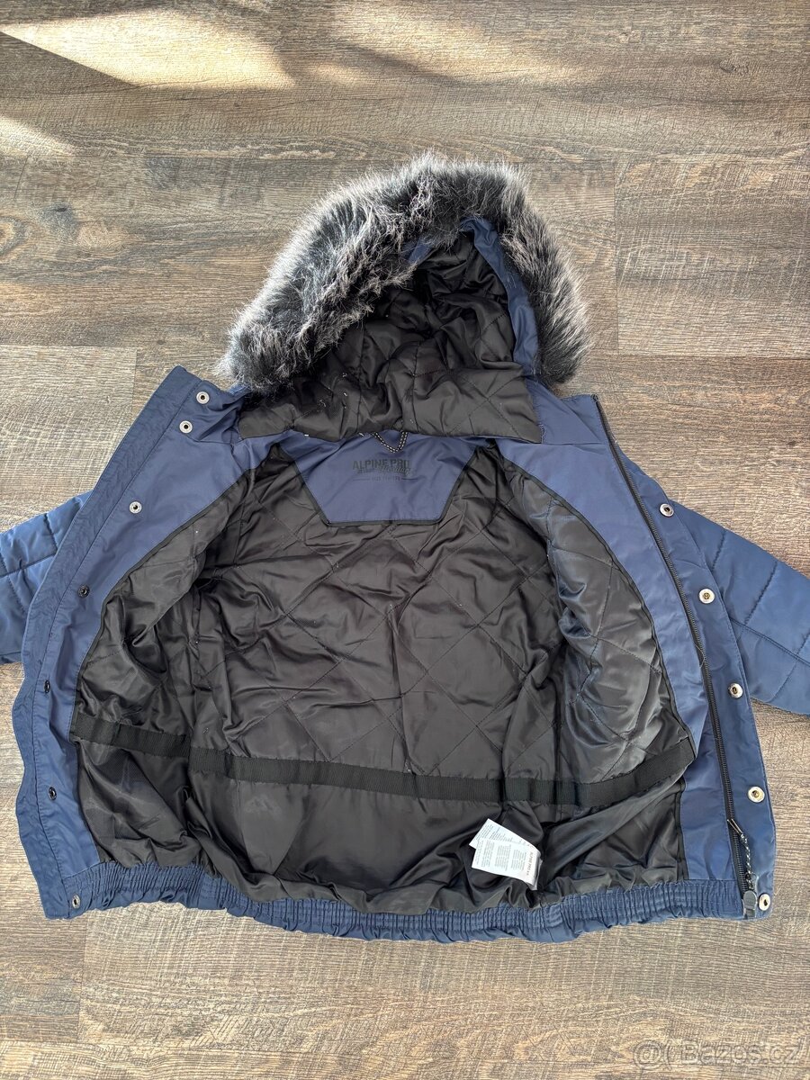 Zimní dětská bunda Alpine Pro vel 116-122 - 3