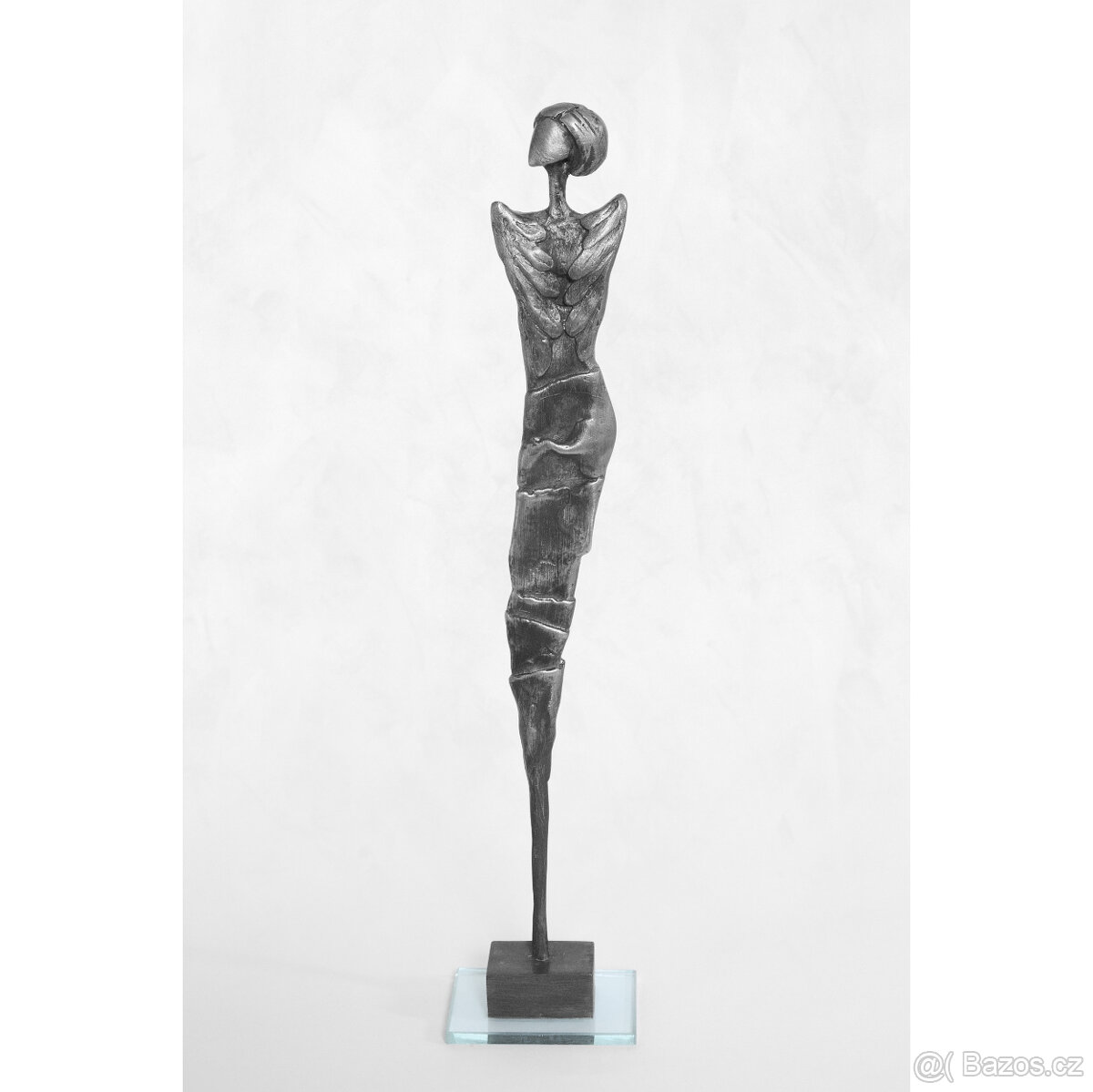 Socha dekorace kov umění svatba dar - Elegán a Dívka Anděl - 3