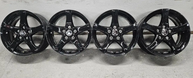 ŠKODA 6J 16 ET48 5X112 57,1MM NEJETÁ SADA - 3