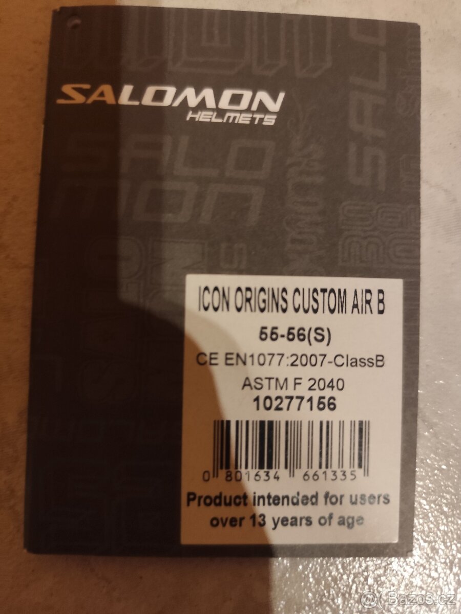 Lyžařská helma Salomon ICON ORIGINS CUSTOM AIR B - S 55-56 - 3