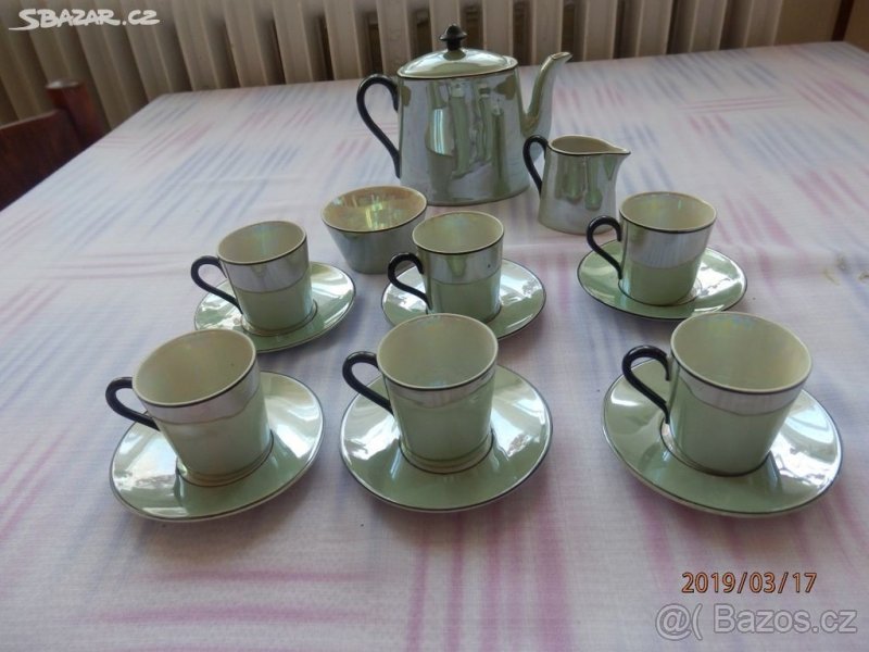 Kávová souprava - porcelán - 3