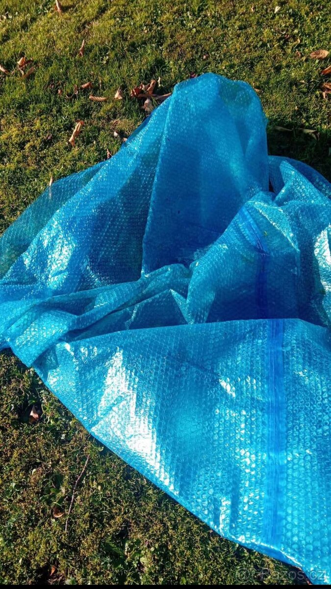 Konstrukce k bazénu 3,05, schůdky a plachta - 3