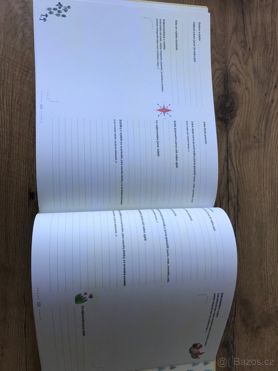 Kniha Naše výlety,nová - 3