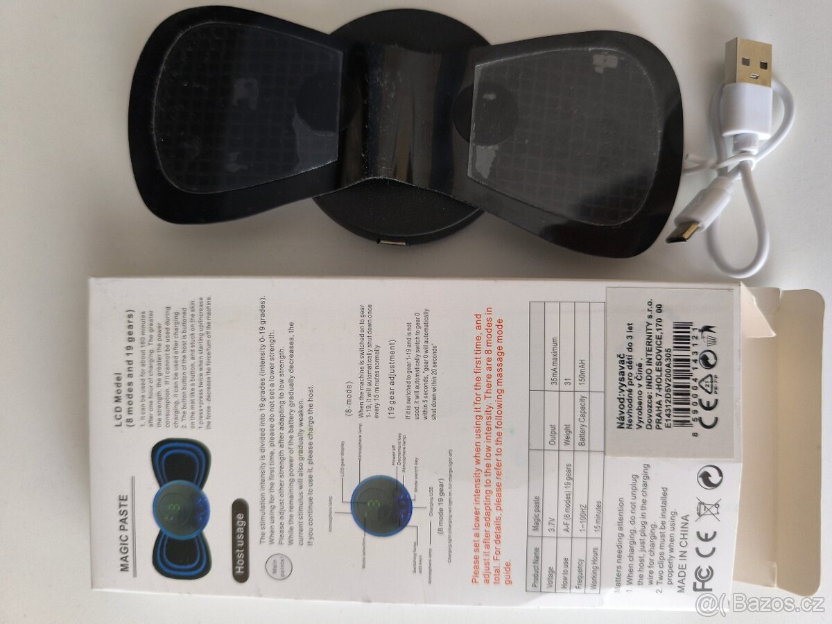 Minimasážní přístroj LCD model - 3