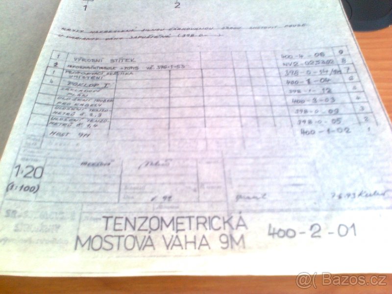 MOSTOVÁ VÁHA - 3
