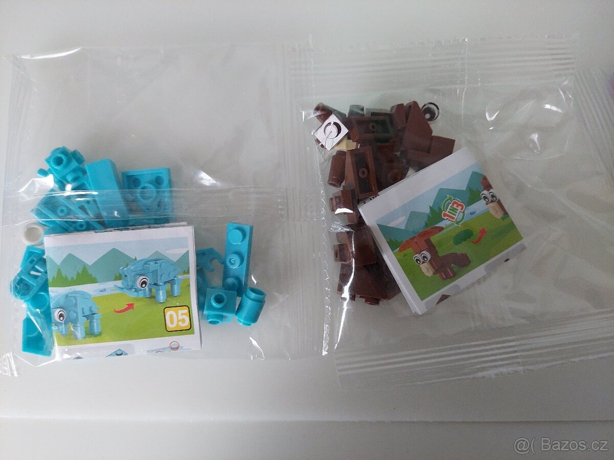 Stavebnice 3v1 zvířátka - 3