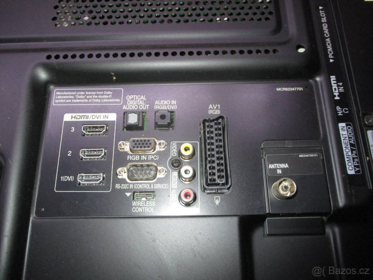 LCD televize 93cm LG, 37 palců, nemá DVBT2 - 3