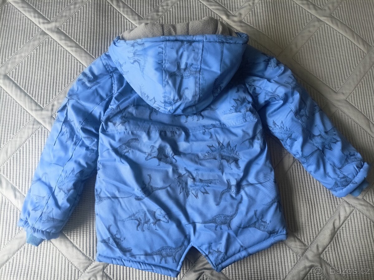 Nová dětská zimní bunda parka, vel.128 - 3