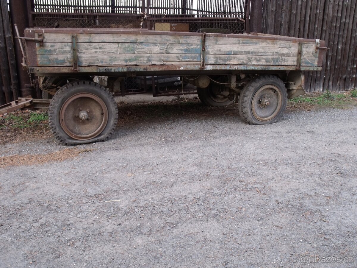 PŘÍVĚS TRAKTOROVÝ T3,5P-VB2 BSS Brandýs n/L - 3