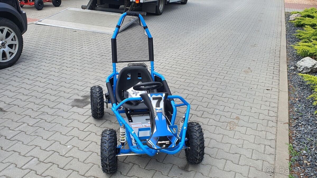 Dětská Bugina MiniRocket MudMonster 98ccm Modrá