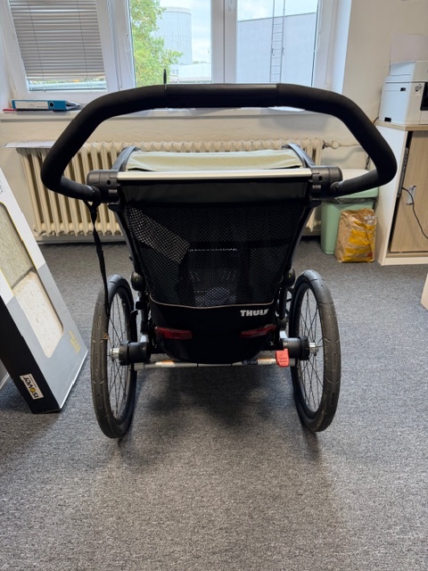 Thule Chariot Lite 1 Agave + bike set + kočárkový set + běže - 3