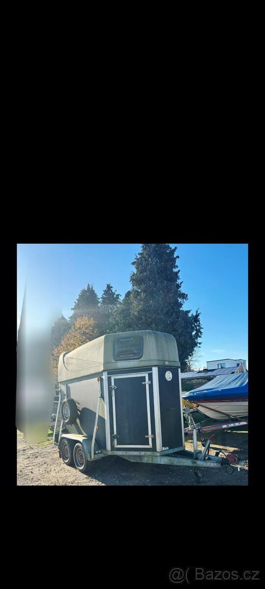 Přívěsný vozík na 2 koně r.v.2010(Hengr) - 3