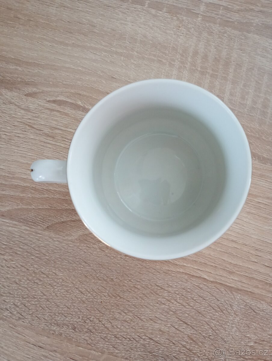 Retro hrnek, starý hrneček, znak dole - 3