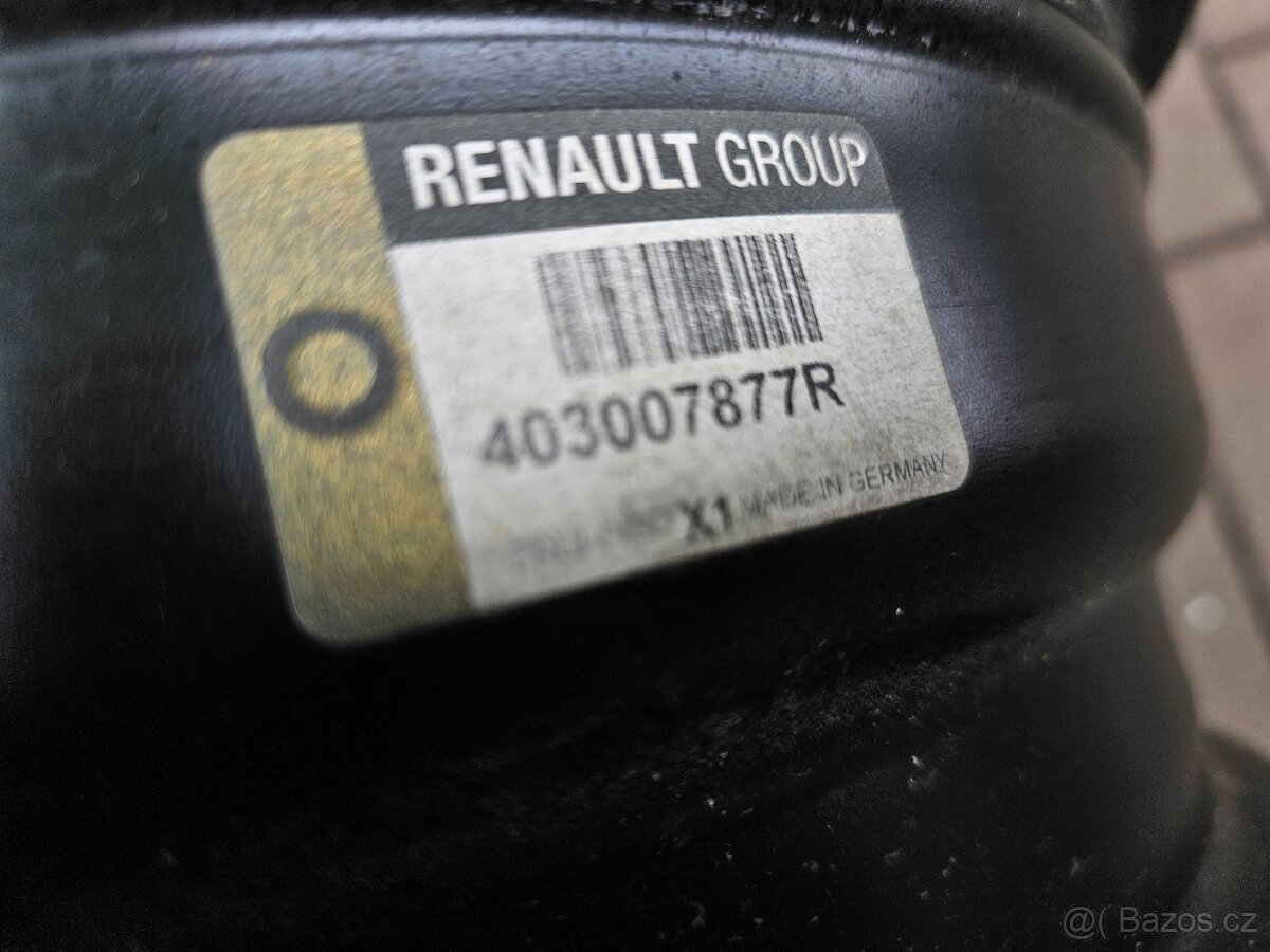 Plechové disky kola 5x108 R15 Citan Kangoo ET44 6J - 3