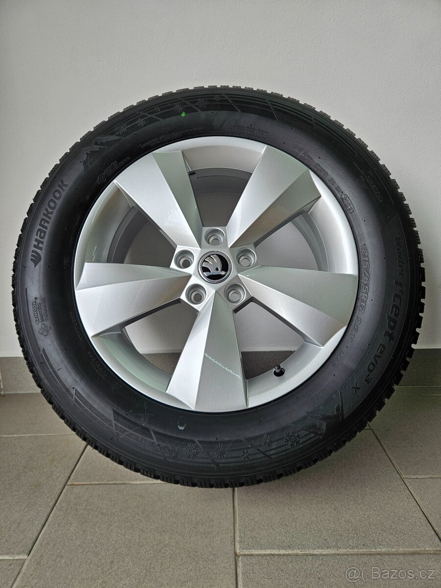 Orig. Skoda Kodiaq / Zimní Hankook 215/65/17 - 3