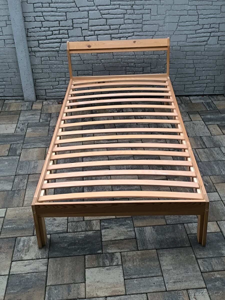 Prodám postel + Matrací 90cm x 200cm - 3