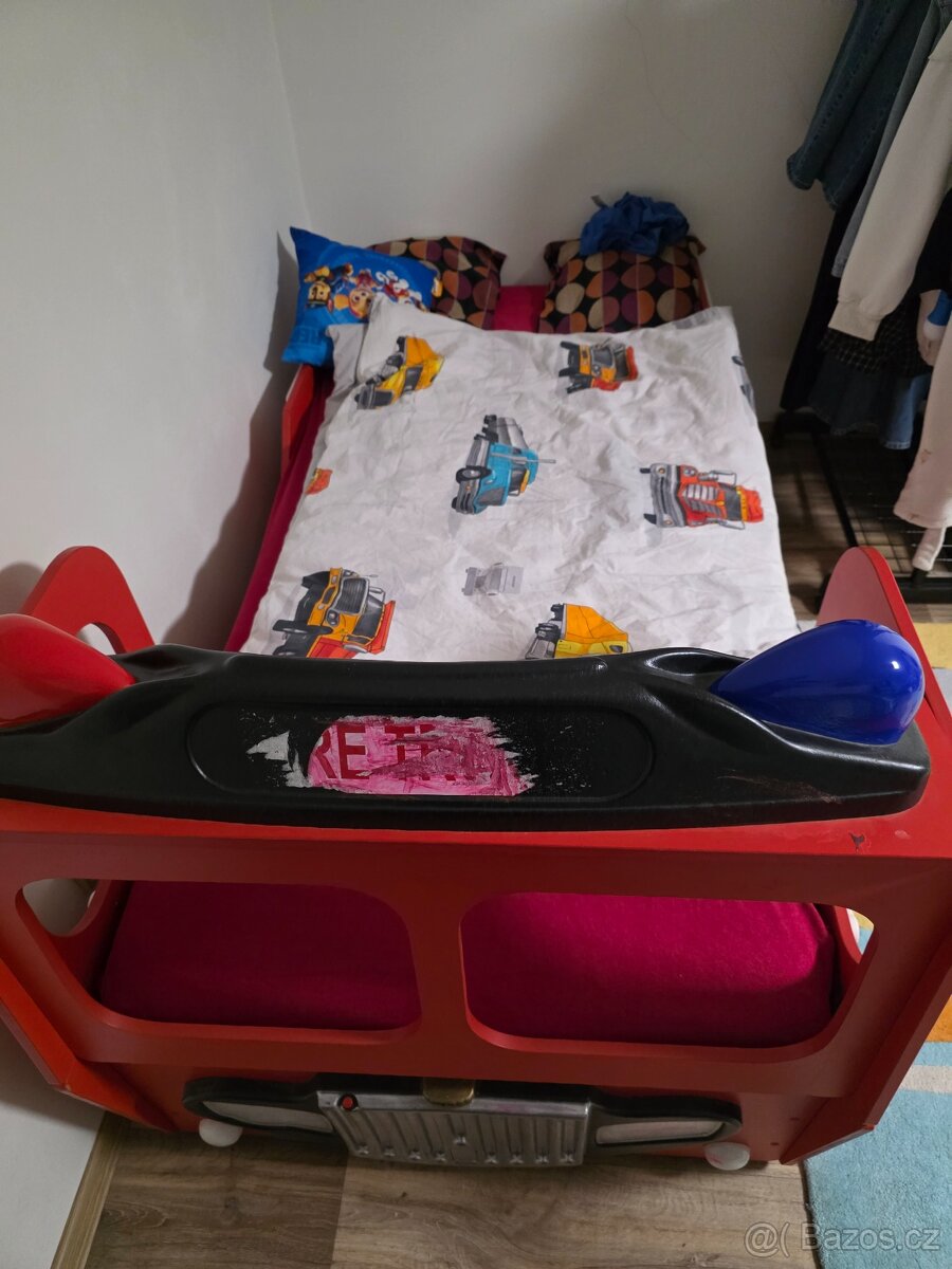 Dětská postel hasiči - 3