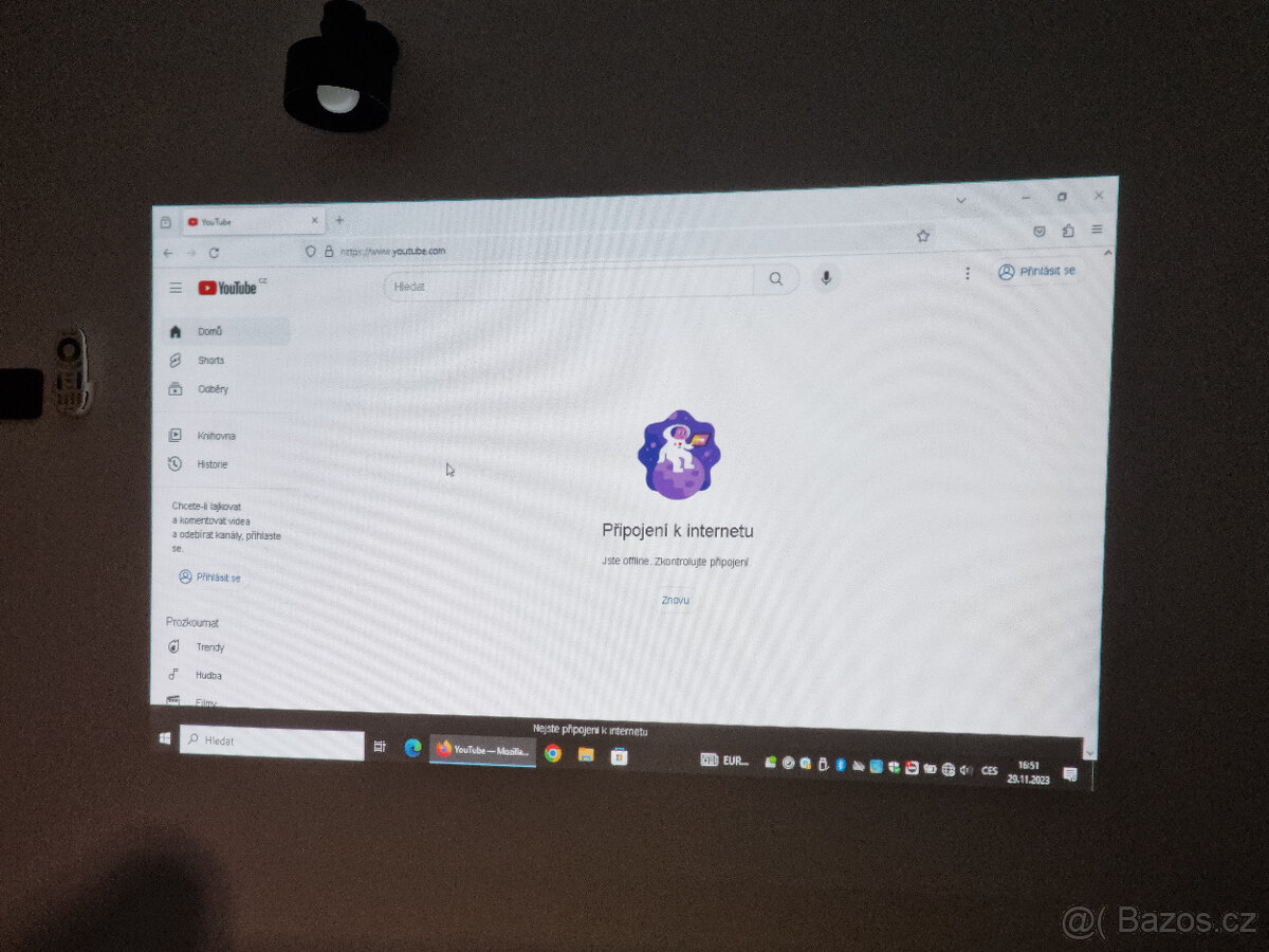 Prodám projektor Mitsubischi, funční, nová lampa - 3