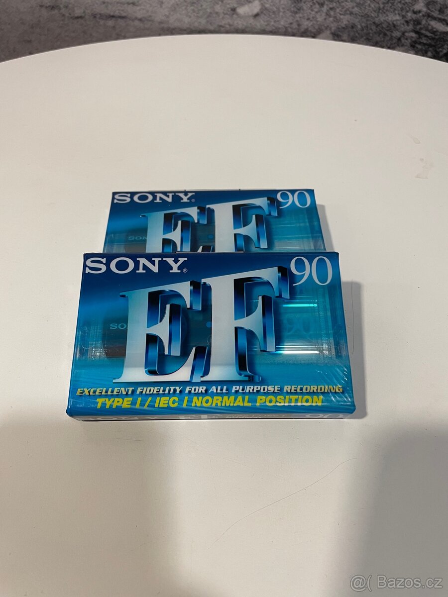 Audio kazety Sony TDK nové 120 Kč/1kus - 3