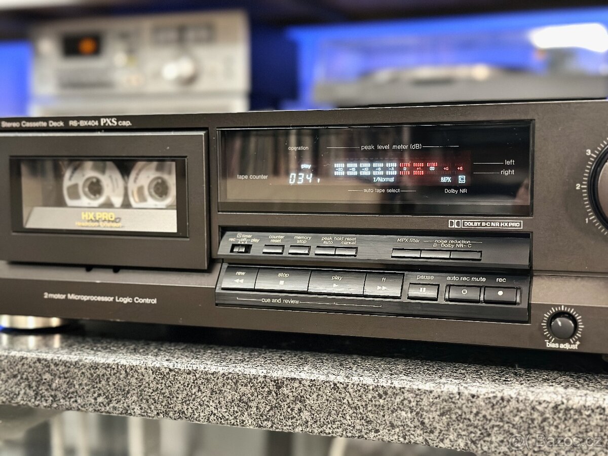 TECHNICS RS-BX404 (r.1990) DOLBY B, C, Bias, po servisu - 3