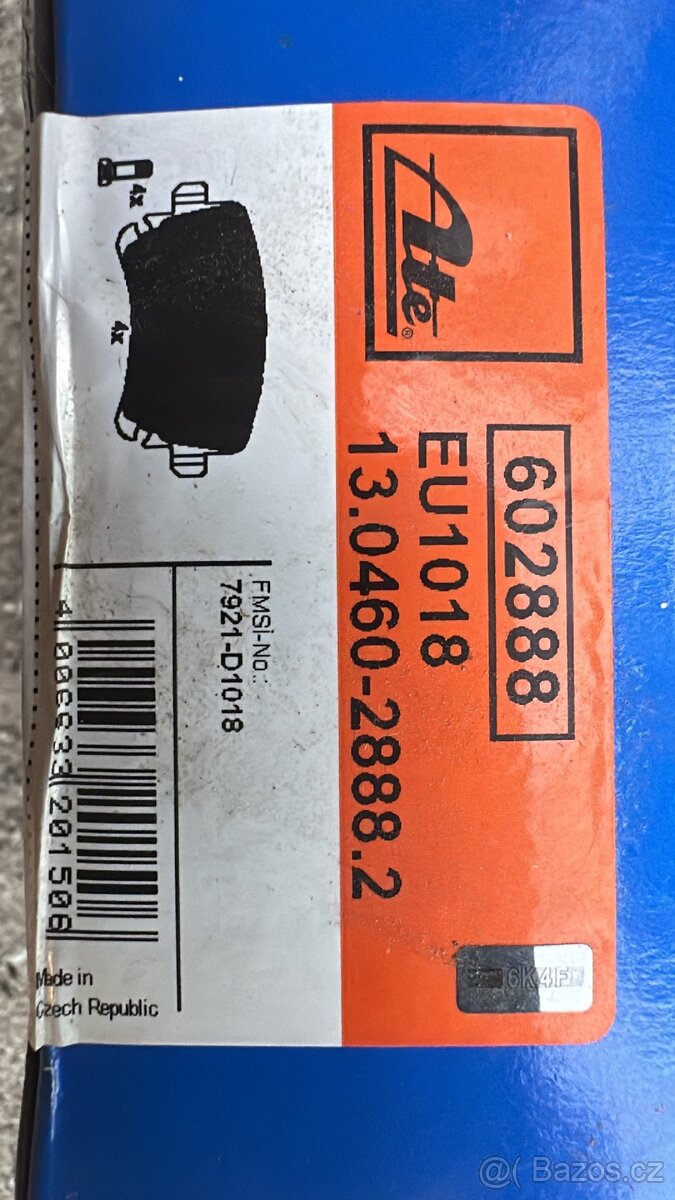 Brzdové destičky - 3